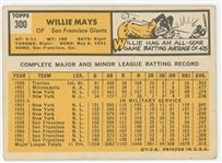 1963 Topps Willie Mays #300